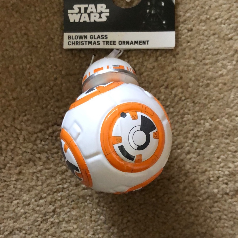 Star Wars ornament New ~blown glass🔥💫🪐